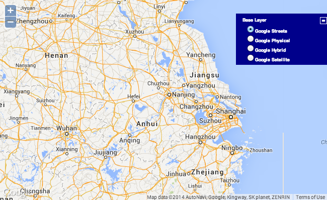 OpenLayers地图