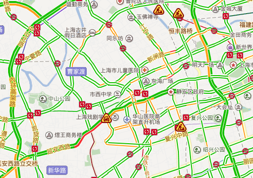百度地图-路况信息