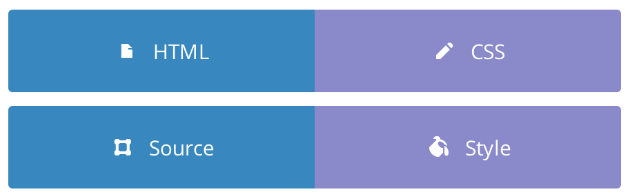 style & source Vs CSS & HTML